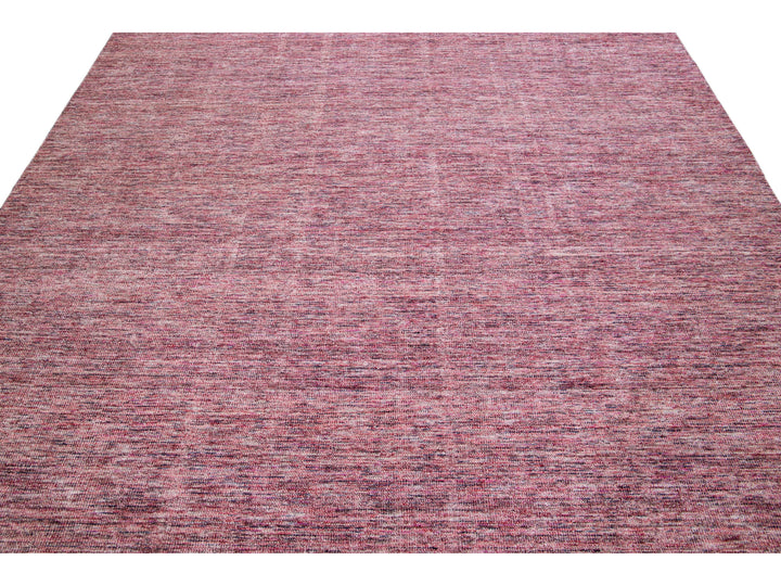 Modern Bamboo & Silk Groove Rug 9 X 12