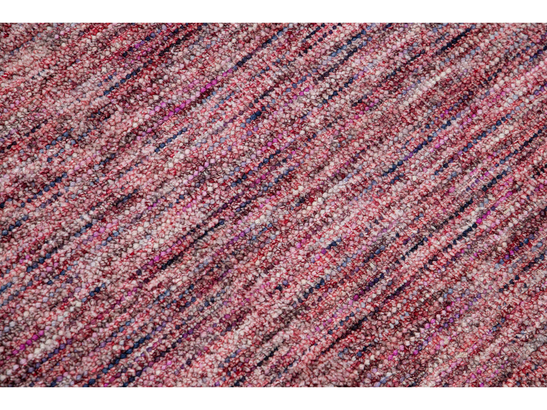 Modern Bamboo & Silk Groove Rug 9 X 12