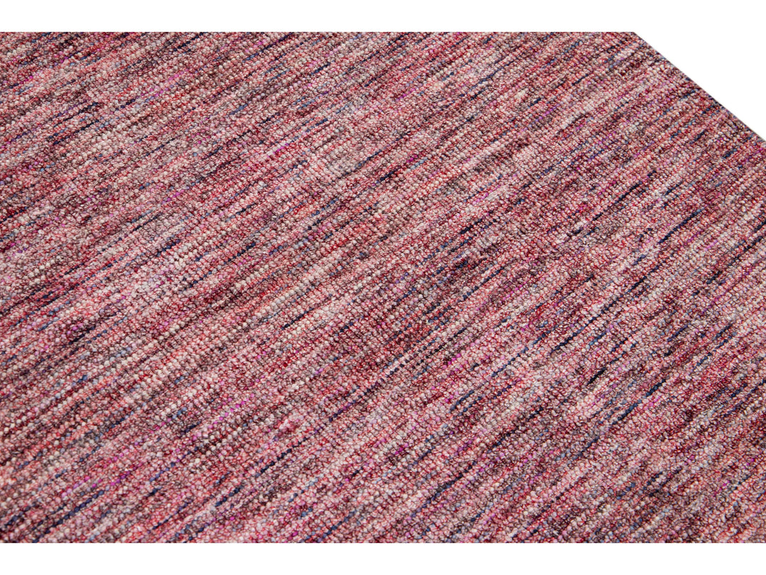 Modern Bamboo & Silk Groove Rug 9 X 12