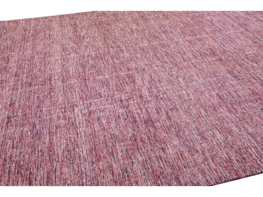 Modern Bamboo & Silk Groove Rug 9 X 12