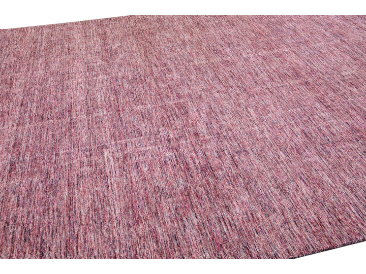 Modern Bamboo & Silk Groove Rug 9 X 12