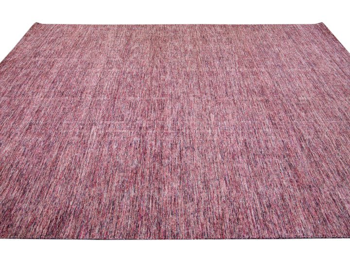 Modern Bamboo & Silk Groove Rug 9 X 12