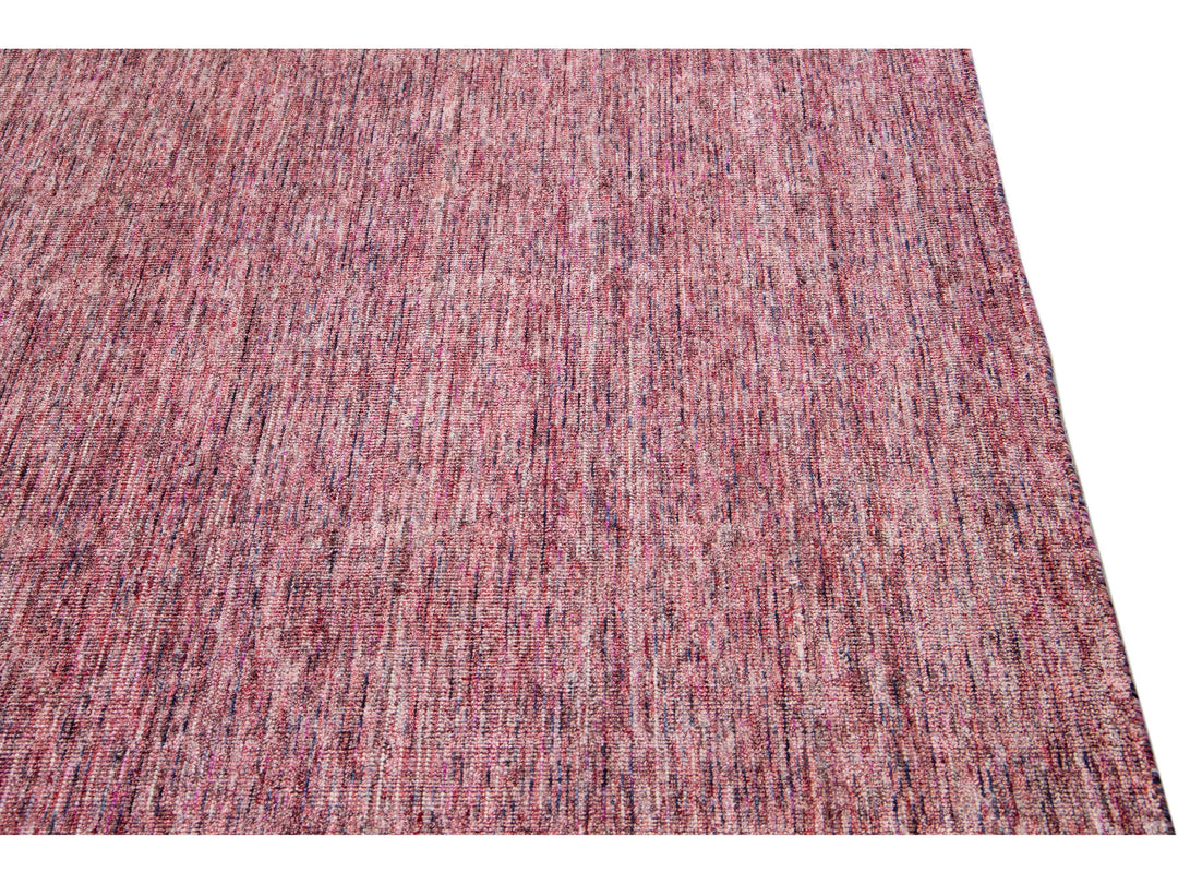 Modern Bamboo & Silk Groove Rug 9 X 12