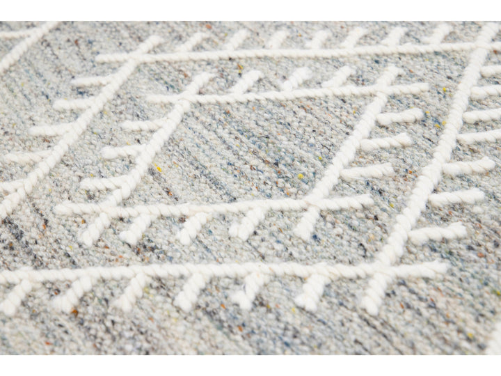 Modern Kilim Wool Rug 9 X 12