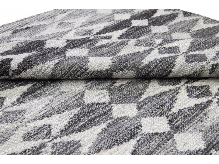 Modern Swedish Wool Rug 12 X 15