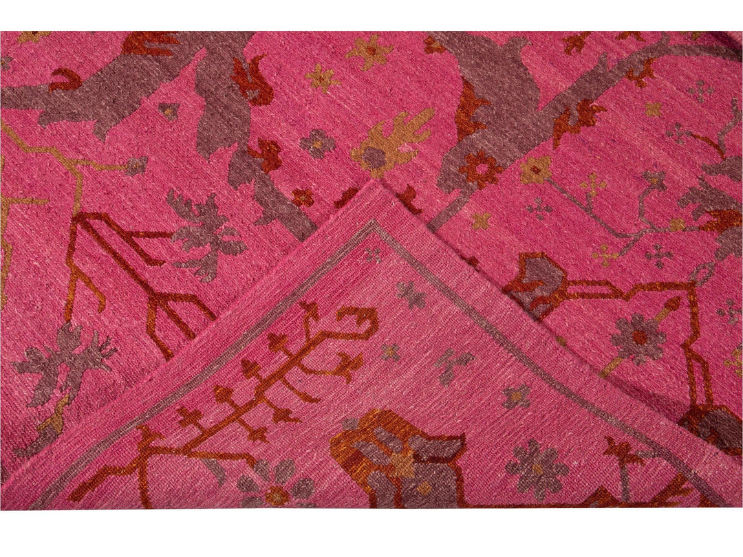 21st Century Modern Soumak-Style Wool Rug