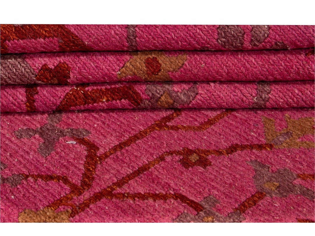 21st Century Modern Soumak-Style Wool Rug