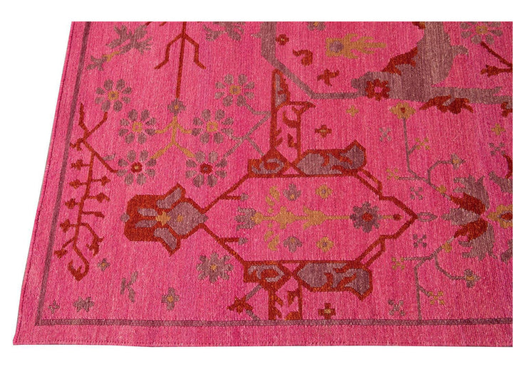 21st Century Modern Soumak-Style Wool Rug