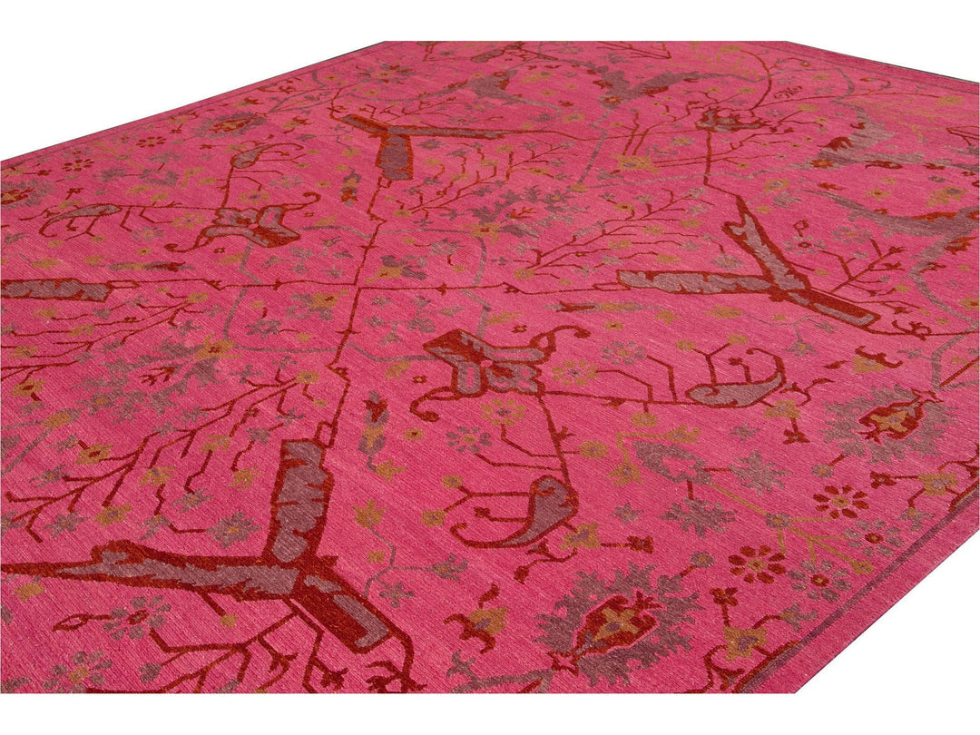 21st Century Modern Soumak-Style Wool Rug