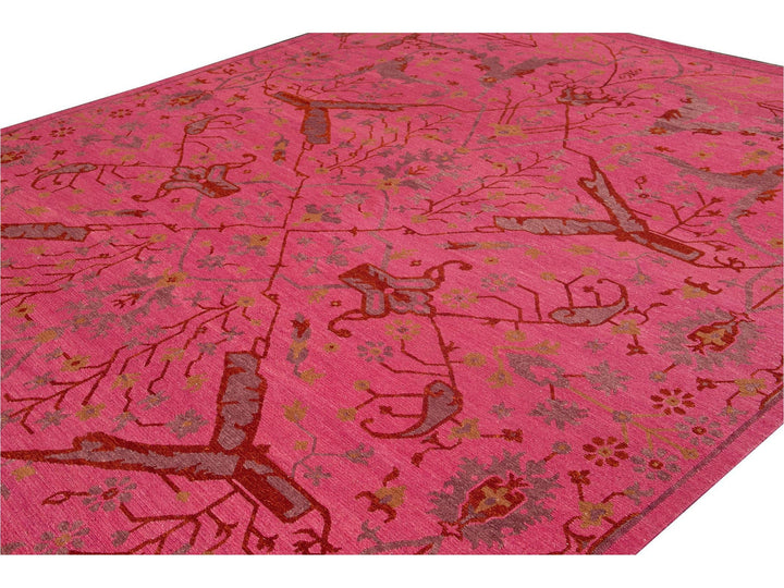 21st Century Modern Soumak-Style Wool Rug