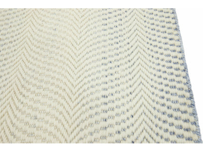 Modern Moroccan Style Custom Wool Rug