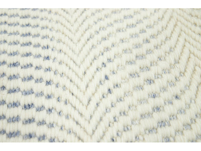 Modern Moroccan Style Custom Wool Rug