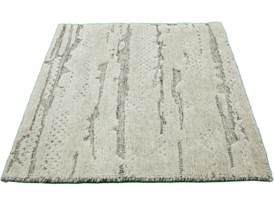 Modern Moroccan Style Custom Wool Rug