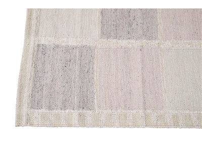 Modern Swedish Wool Rug 9 X 12