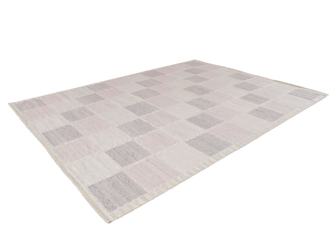 Modern Swedish Wool Rug 9 X 12
