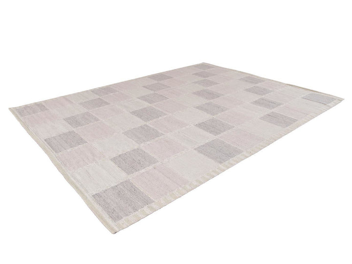 Modern Swedish Wool Rug 9 X 12