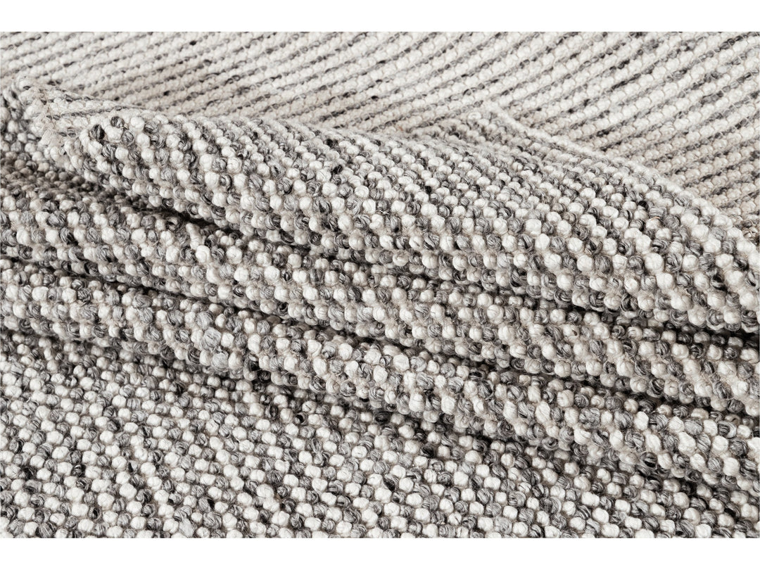 Modern Handwoven Texture Wool Rug 8 X 10