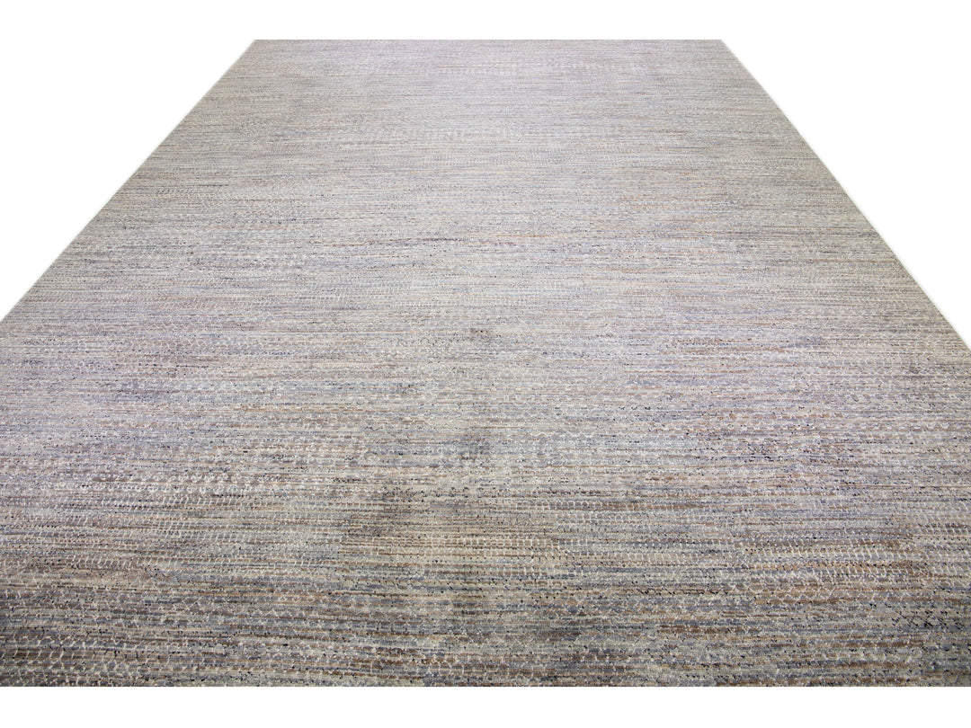 Modern Savannah Wool Rug 14 X 24