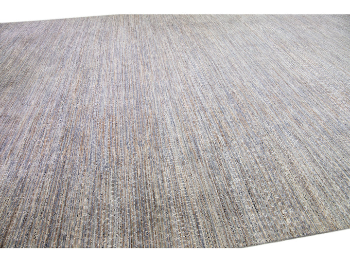 Modern Savannah Wool Rug 14 X 24