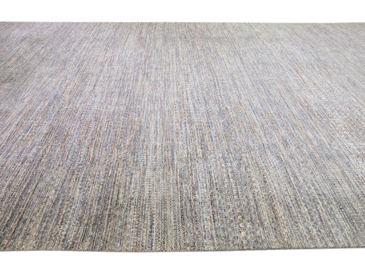 Modern Savannah Wool Rug 14 X 24