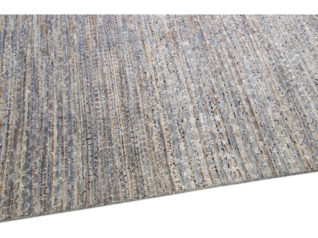 Modern Savannah Wool Rug 14 X 24