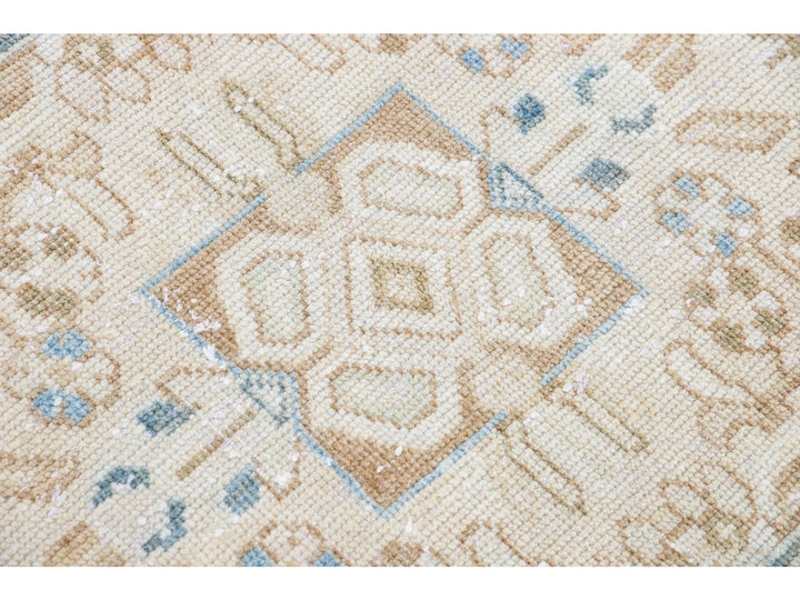 Antique Mahal Wool Rug 9 X 13