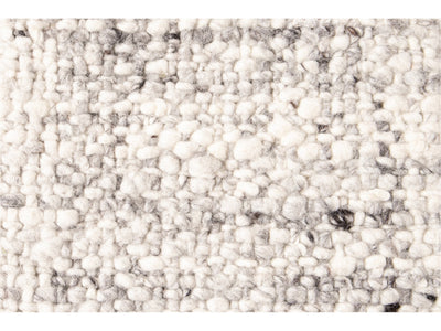 Modern Felted Texture Wool Rug