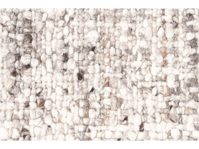 Modern Felted Texture Wool Rug