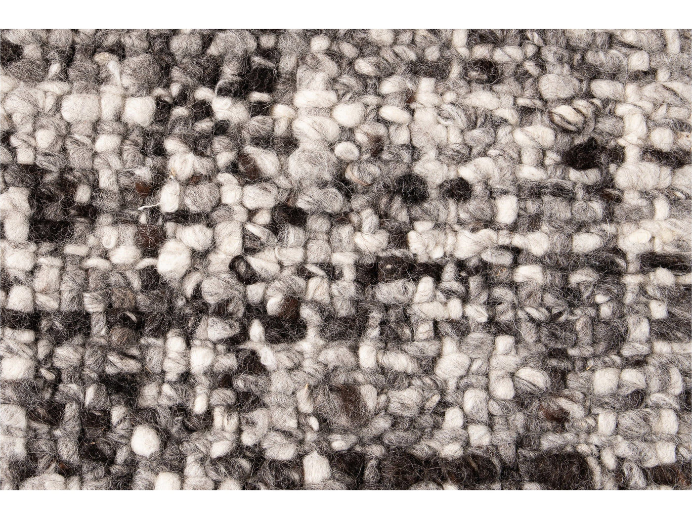 Modern Felted Texture Wool Rug