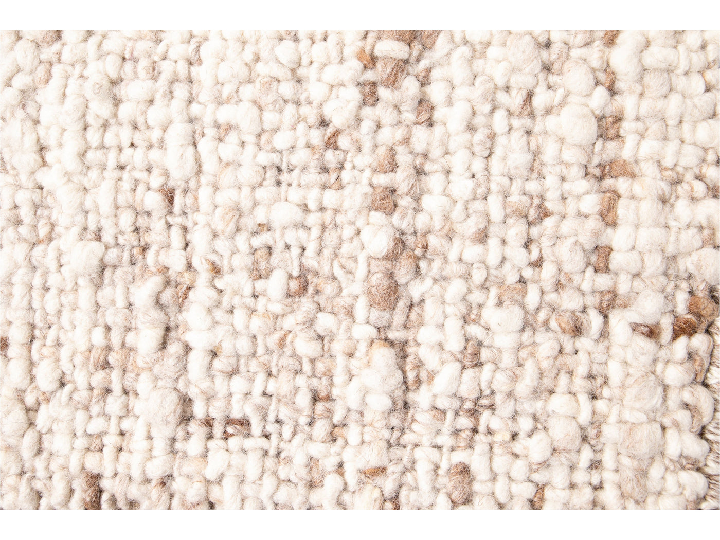 Modern Felted Texture Wool Rug