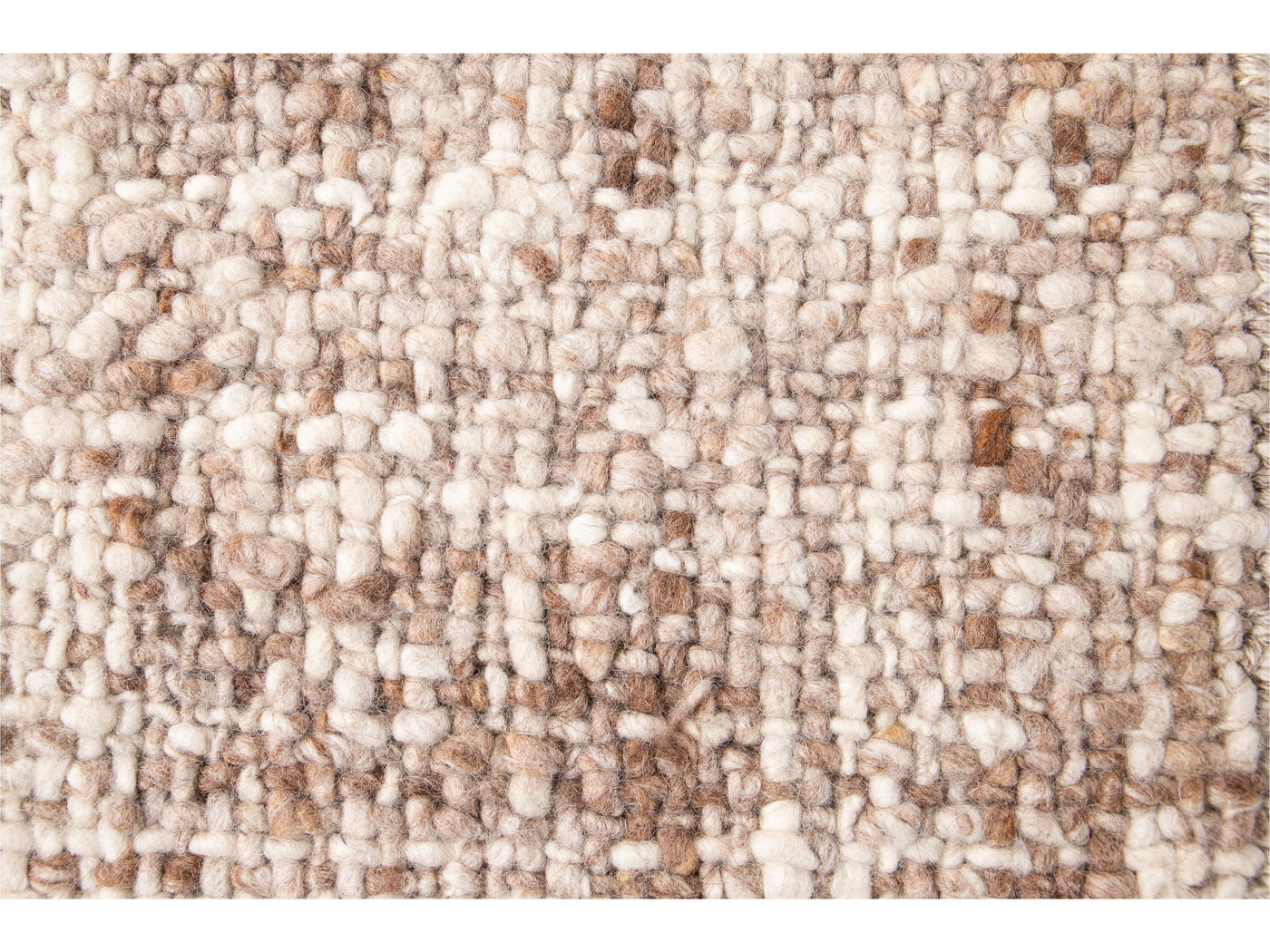 Modern Felted Texture Wool Rug