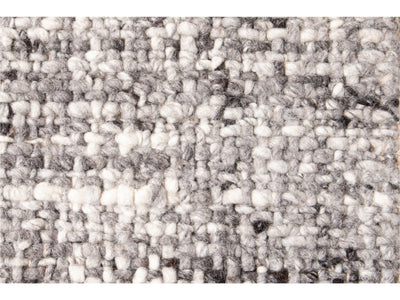 Modern Felted Texture Wool Rug