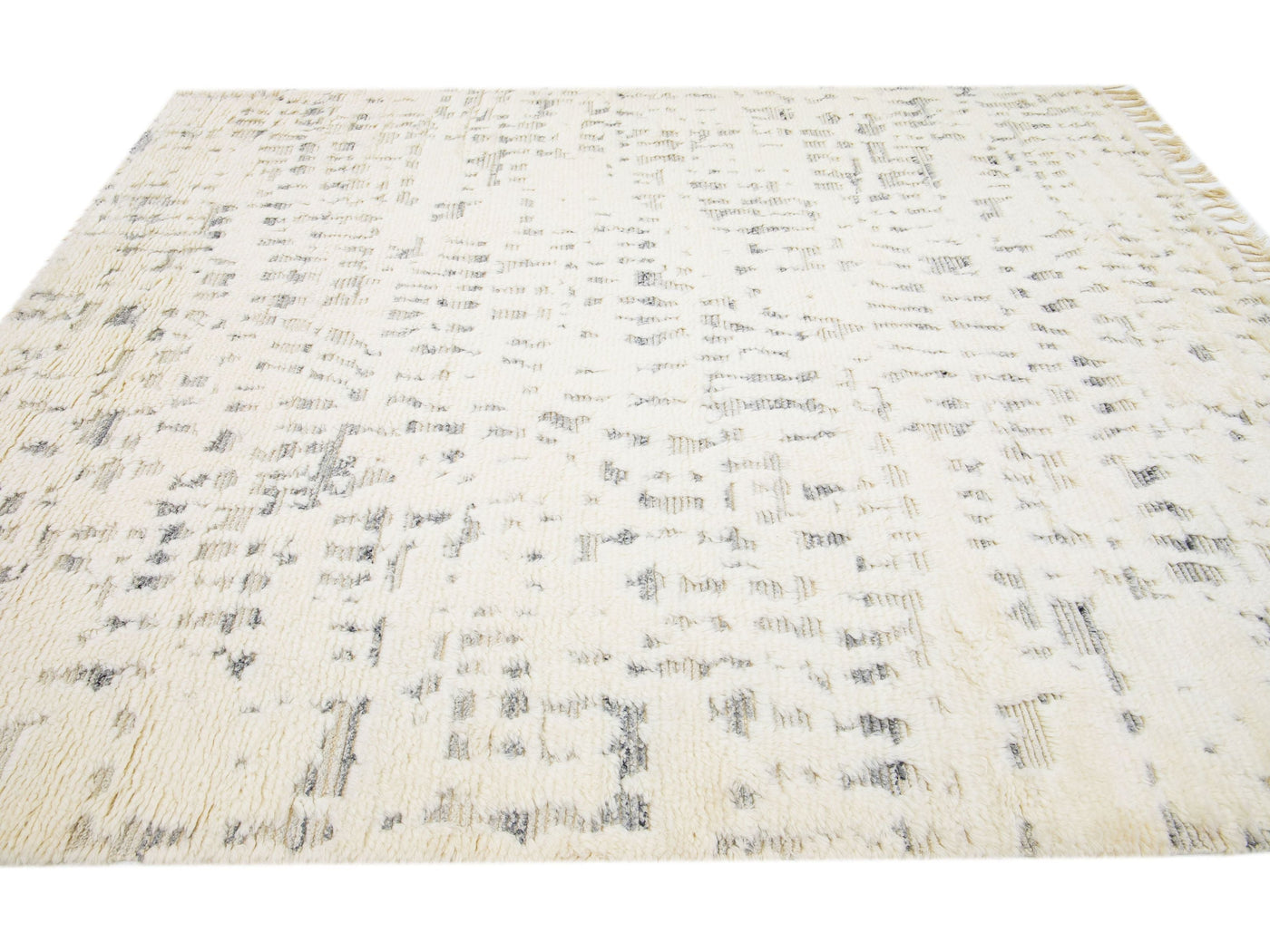 Modern Moroccan Wool Rug 8 X 10