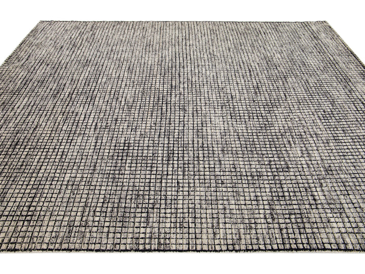 Modern Moroccan Wool Rug 8 X 10