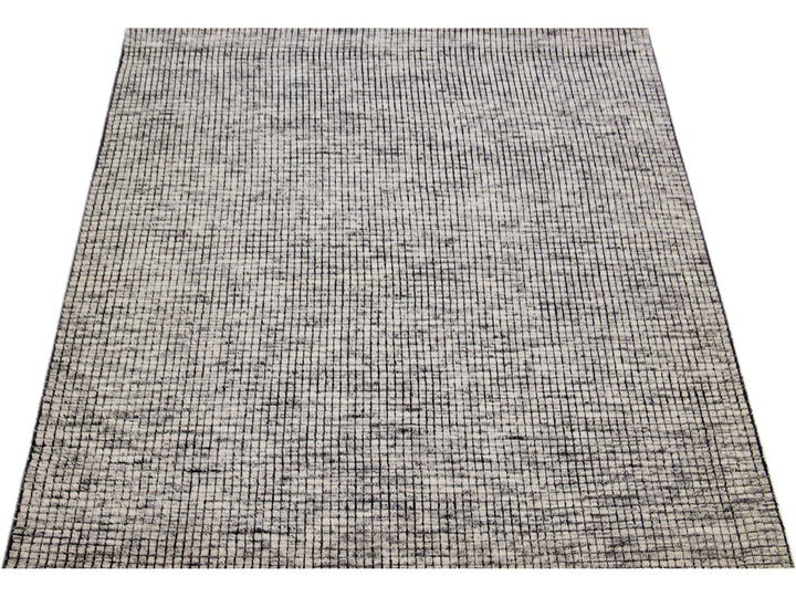 Modern Moroccan Wool Rug 8 X 10