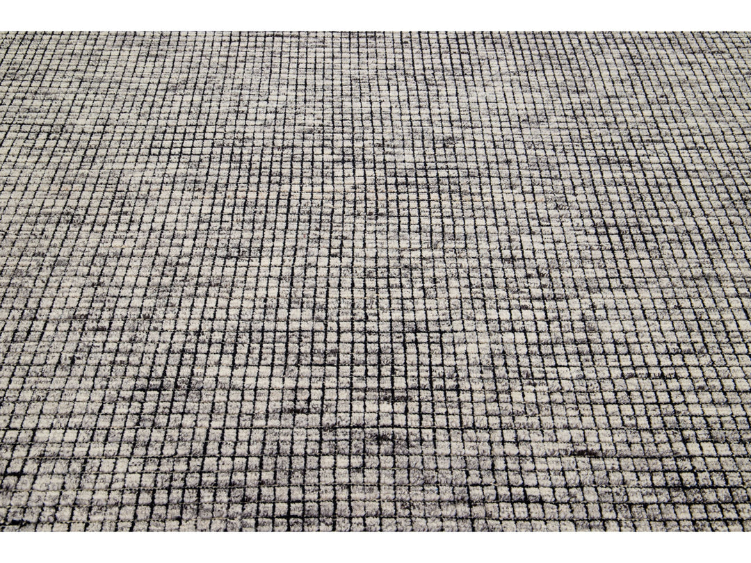 Modern Moroccan Wool Rug 8 X 10