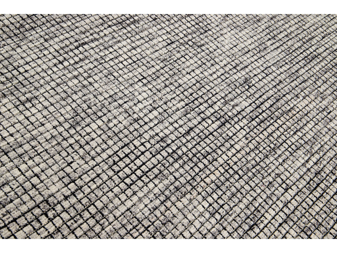 Modern Moroccan Wool Rug 8 X 10