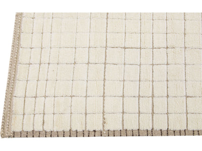 Modern Moroccan Wool Rug 8 X 10