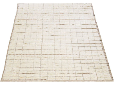 Modern Moroccan Wool Rug 8 X 10