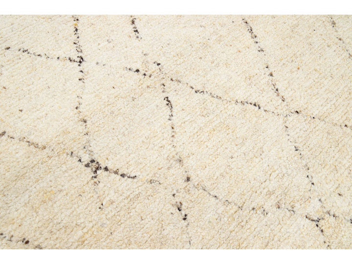 Modern Moroccan Wool Rug 8 X 10
