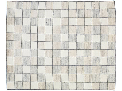 Modern Moroccan Wool Rug 8 X 10