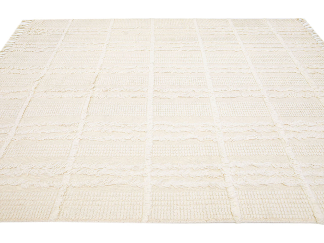 Modern Moroccan Wool Rug 8 X 10