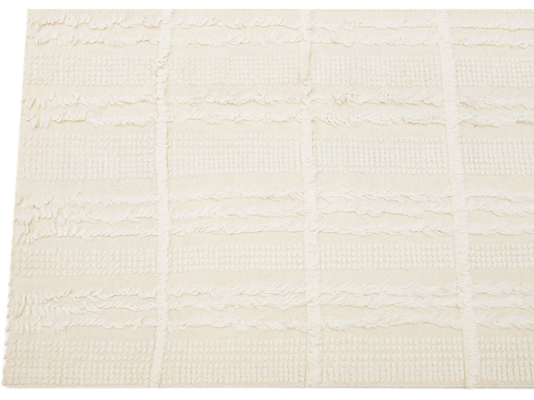 Modern Moroccan Wool Rug 8 X 10
