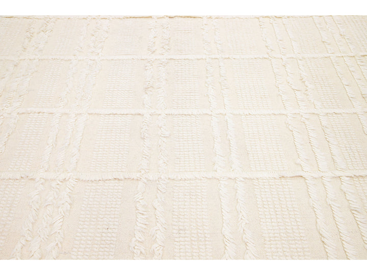 Modern Moroccan Wool Rug 8 X 10
