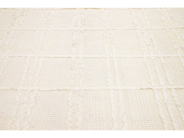 Modern Moroccan Wool Rug 8 X 10