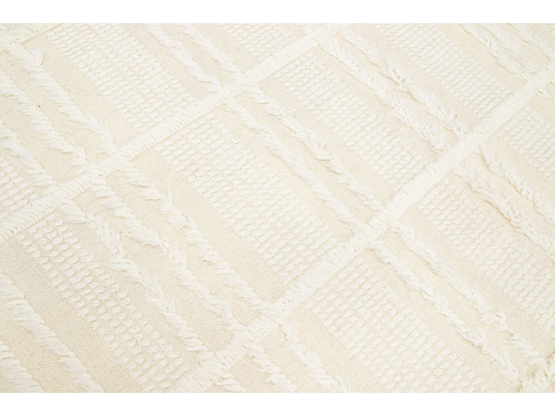 Modern Moroccan Wool Rug 8 X 10