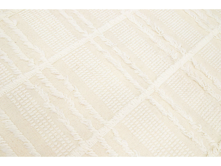 Modern Moroccan Wool Rug 8 X 10