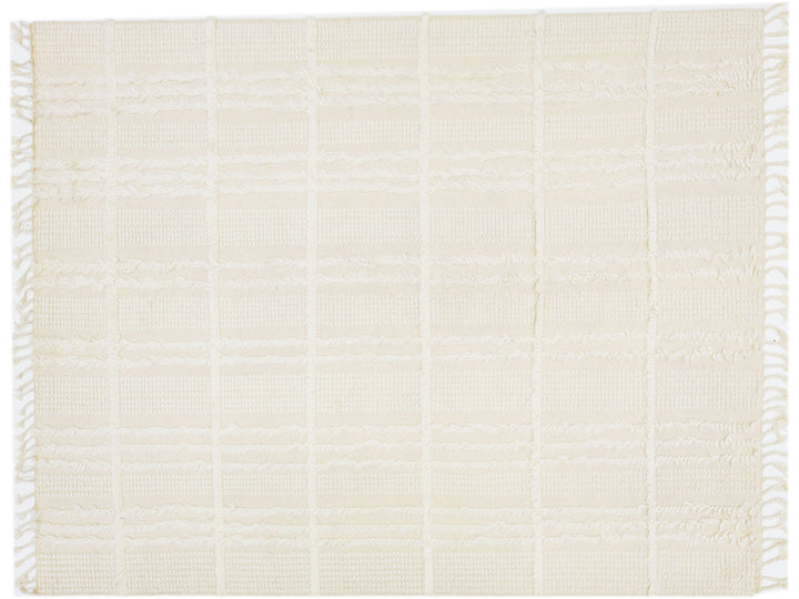 Modern Moroccan Wool Rug 8 X 10