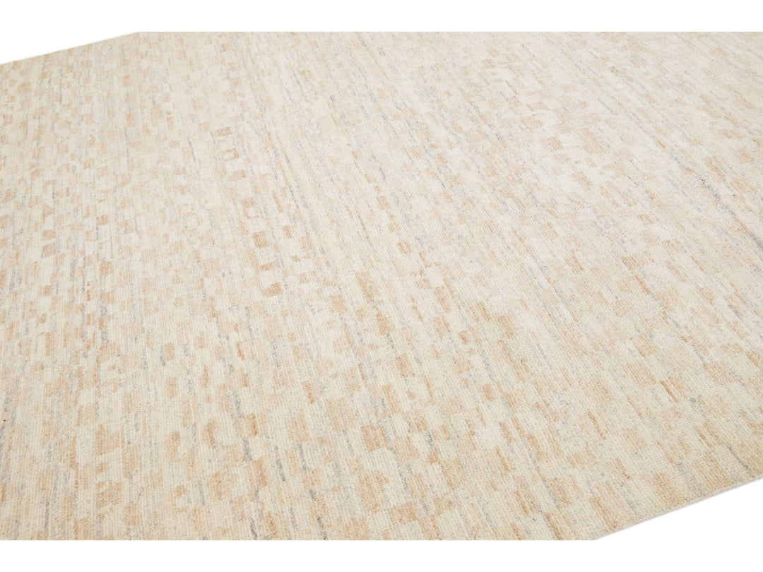 Modern Moroccan Wool Rug 8 X 10