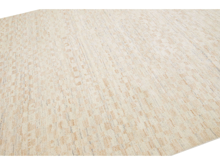 Modern Moroccan Wool Rug 8 X 10